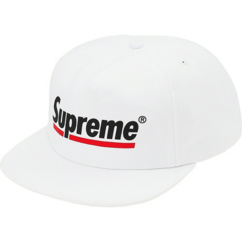 *SOLD* Supreme 5 Panel Underline Logo Hat